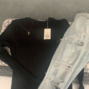 Black Target Long sleeve